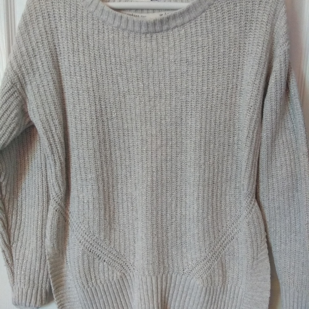Cable knit sweater